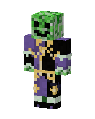 Creeper Mage Minecraft creeper skin