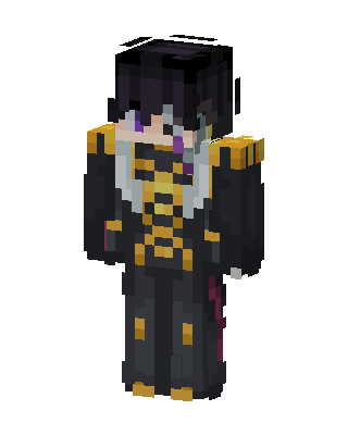 Lelouch Zero skin, 3D preview