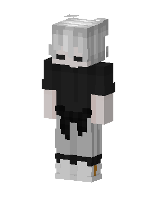 Ghost Boy skin, 3D preview