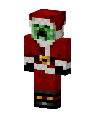 Red Holiday Minecraft skin