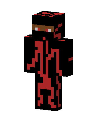 Black Villain Boy Minecraft PvP skin