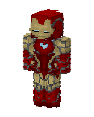 Iron Man Minecraft skin