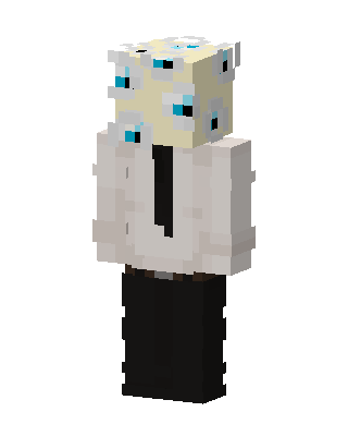 White Suit skin, 3D preview