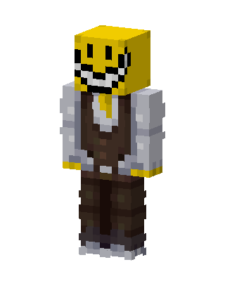 Smiley Suit skin, 3D preview