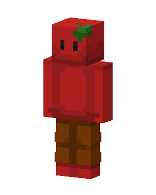 Tomato Man Minecraft skin