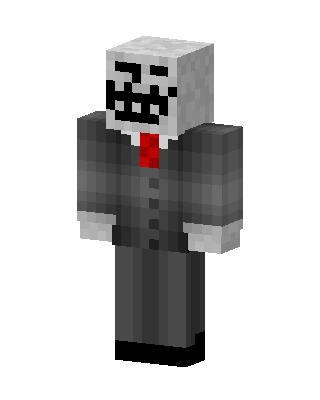 Gray Player Boy skin, 3D preview