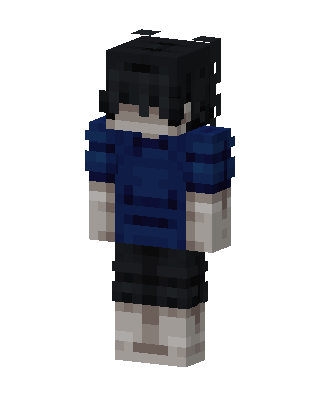 Midnight Hoodie skin, 3D preview