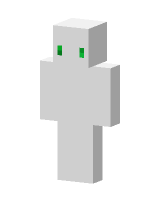 White Ghost skin, 3D preview