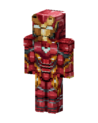 Iron Man Minecraft skin