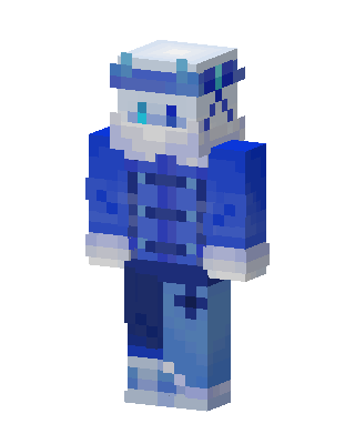 Frost Sailor skin, 3D preview
