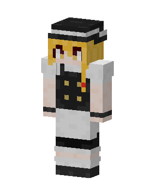 Marisa Kirisame skin, 3D preview