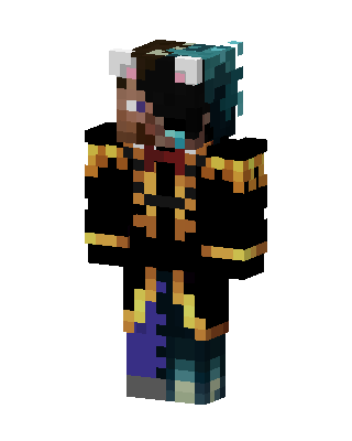 Starlit Captain skin, 3D preview