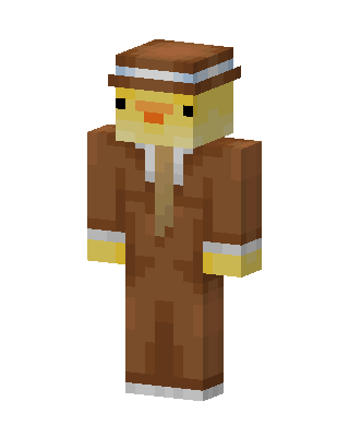 Brown Suit Minecraft skin