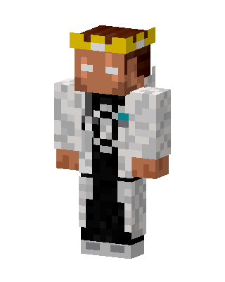 White King Minecraft white skin