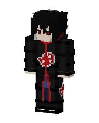 Itachi Uchiha skin, 3D preview