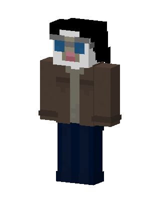 Mandrill Jacket skin, 3D preview