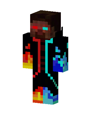 Fire And Ice skin, 3D preview