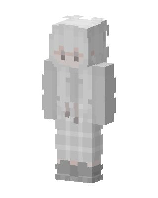 Snowy Hoodie Minecraft skin
