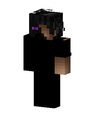 Shadow Ender skin, 3D preview