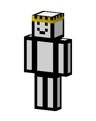 Crowned Smiley skin, 3D preview