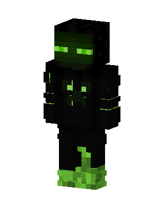 Toxic Shadow skin, 3D preview