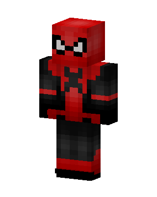 Spider-Man skin, 3D preview