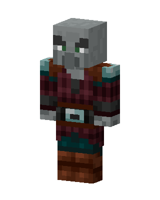 Pillager Minecraft skin