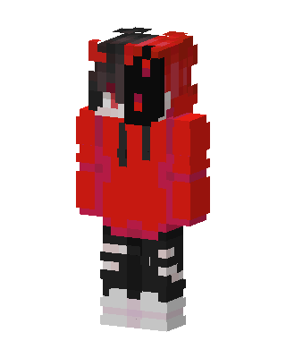 Crimson Hoodie Minecraft skin