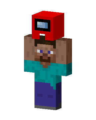 Teal Mob Boy skin, 3D preview