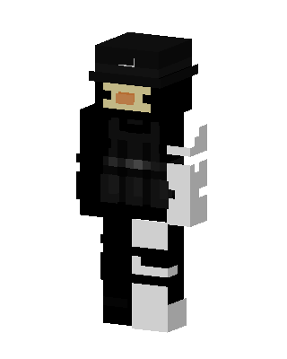 Black Masked Ninja Boy Minecraft skin