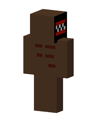 Brown Player Boy skin, 3D preview