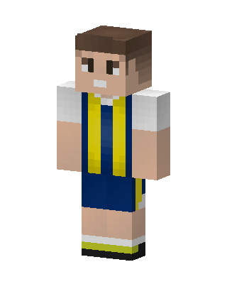 Blue Athlete Boy Minecraft skin