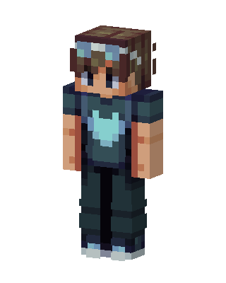 Teal Goggles skin, 3D preview