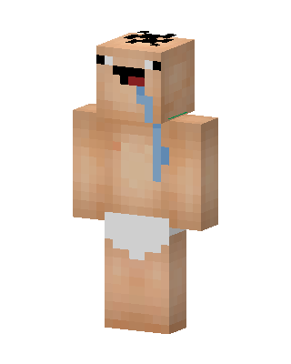Derpy Baby skin, 3D preview
