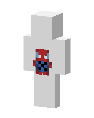 Spider-Man skin, 3D preview