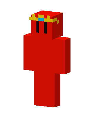 Red King Minecraft red skin