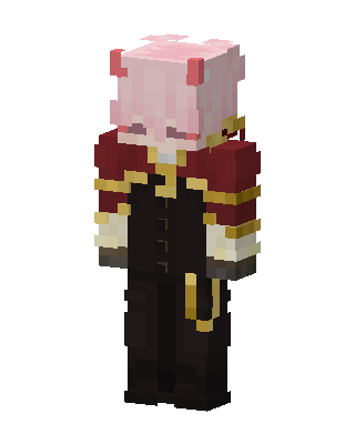 Crimson Oni Noble Minecraft skin