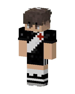 Black Student Boy Minecraft skin