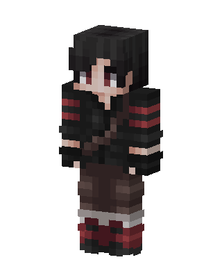 Crimson Drifter Minecraft skin