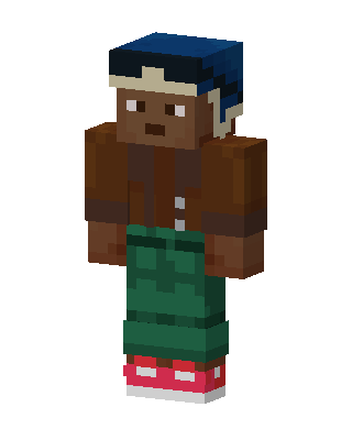 Beanie Streetwear Minecraft skin