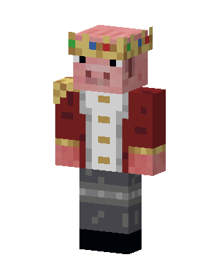 Pink Royal Minecraft pink skin