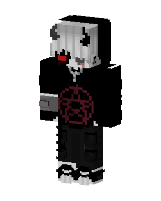 Black Villain skin, 3D preview