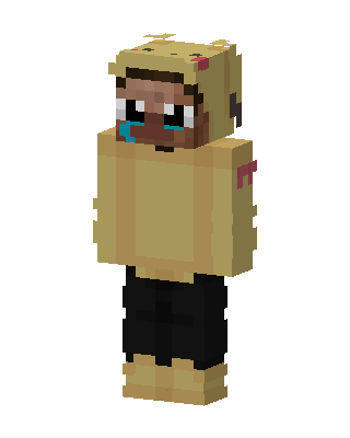 Gold Player Girl Minecraft cute skin