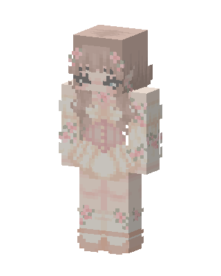 Blossom Lolita Minecraft skin