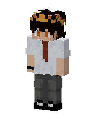 White Student Boy Minecraft white skin