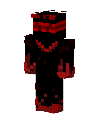 Black Hero Boy Minecraft demon skin