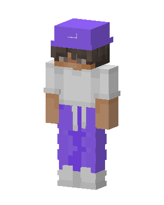 Purple Streetwear skin, 3D preview