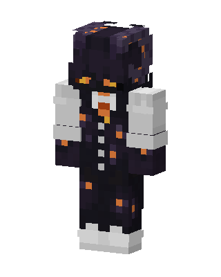 Obsidian Suit skin, 3D preview