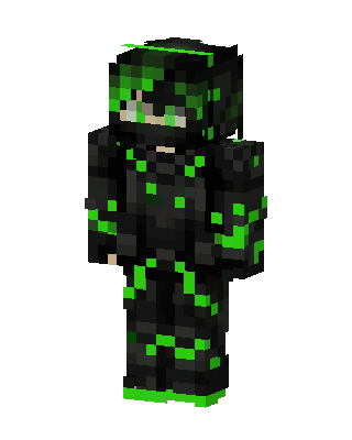 Toxic Shadow skin, 3D preview