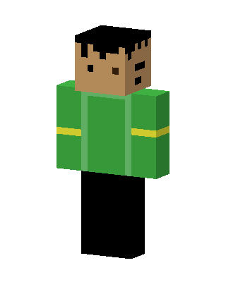 Green Shirt Guy Minecraft skin